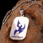 Starcraft II 2 Protoss Titanium Dog Tag