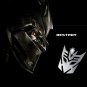 Transformers Decepticon Silver Stainless Steel Pendant Necklace Chain