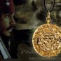 Pirates of the Caribbean JACK SPARROW AZTEC Coin Costume Necklace 24K Gold
