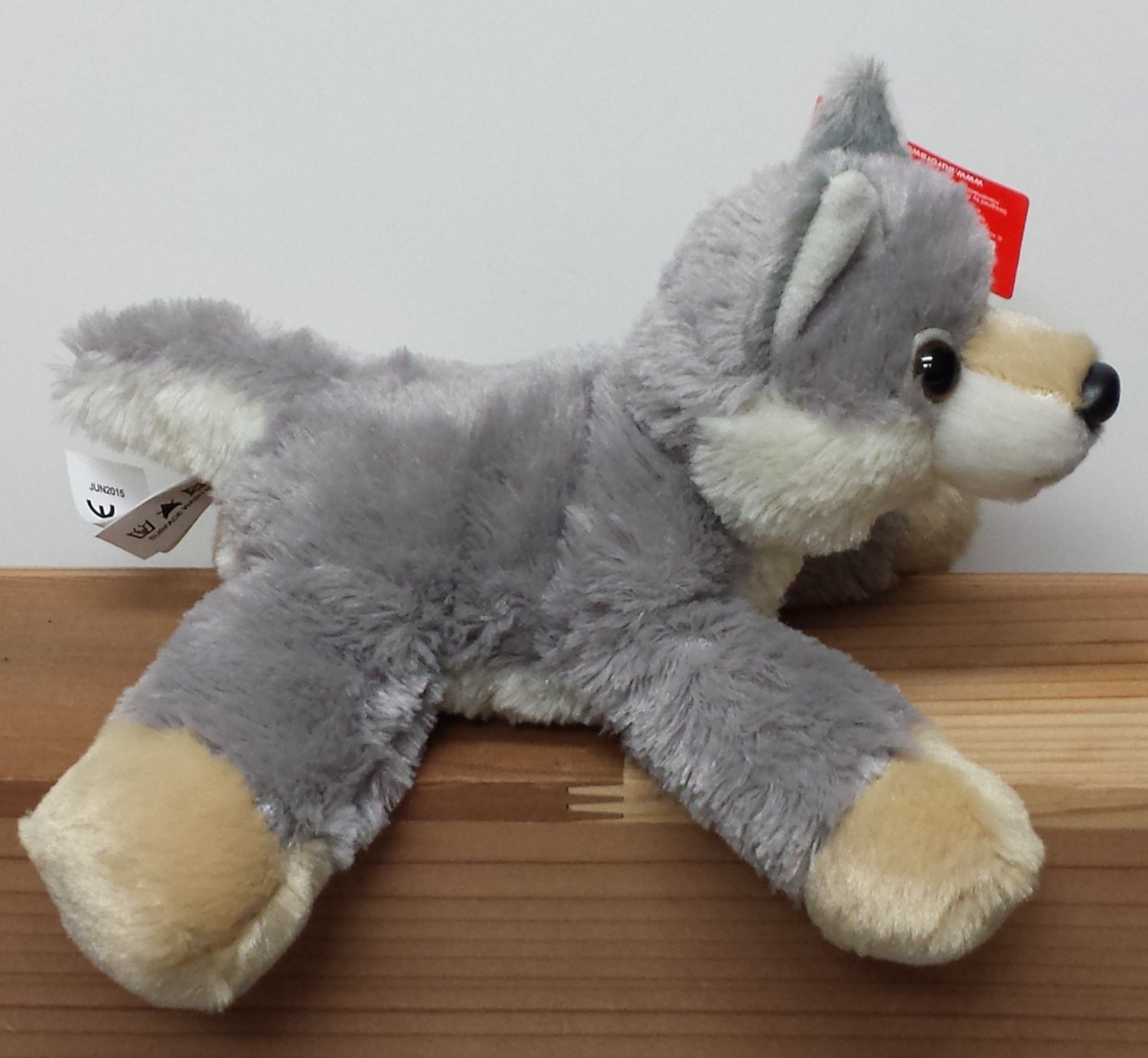 blue wolf stuffed animal