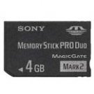 Sony 4GB Memory Stick Pro Duo