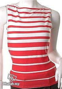 vintage inspired 1950s 1960s models off duty style fashion clothing stripes boatneck