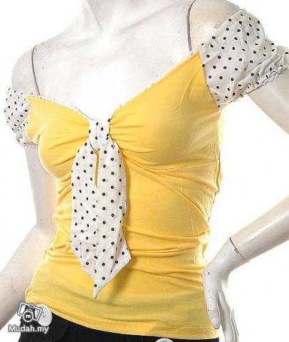 vintage inspired 40s 50s sailor polkadot models off duty style fashion clothing top