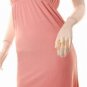 VINTAGE INSP 1970S models off duty style fashion clothing PLUNGE NECK DISCO DRESS USA 6