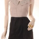 USA 4/6 POLKADOT MINI DRESS models off duty style fashion clothing VINTAGE INSPIRED 1960S A-LINE MOD