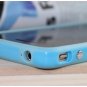 OEM SILICONE APPLE BUMPERS CASE FOR IPHONE 4 - BLUE