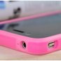 OEM SILICONE APPLE BUMPERS CASE FOR IPHONE 4 - PINK