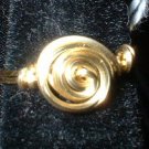 Brass Swirl Ring