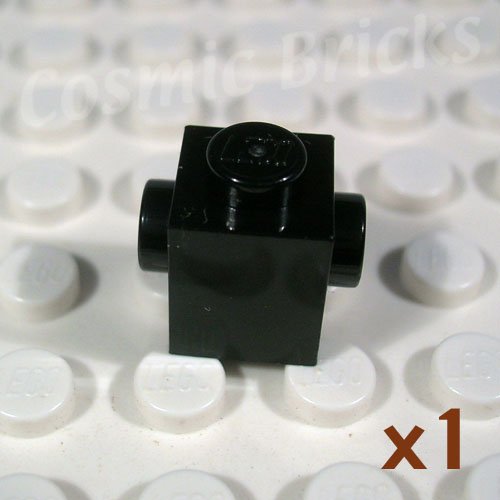 LEGO Black Brick Modified 1x1 Studs on 2 Sides 47905 4214559 (single,N)