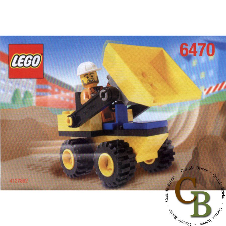 LEGO 6470 Instruction Booklet (Mini Dump Truck)