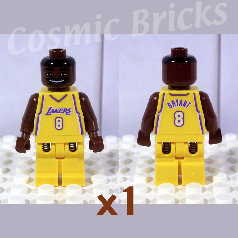NBA Kobe Bryant Los Lakers #8 minifigure (single,N)