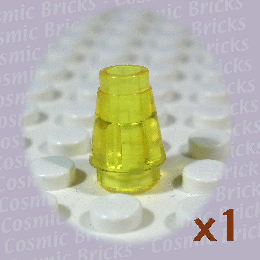 værdig kit svinekød LEGO Trans-Yellow Cone 1x1 4567332 618844 64288 (single,N)