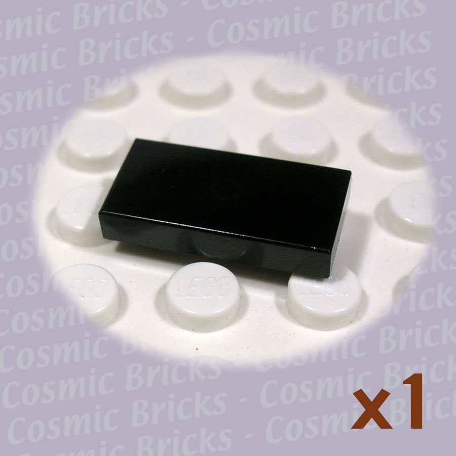 Lego 1x2 Flat Tile 306926 Black x 10 Free Postage 3069 
