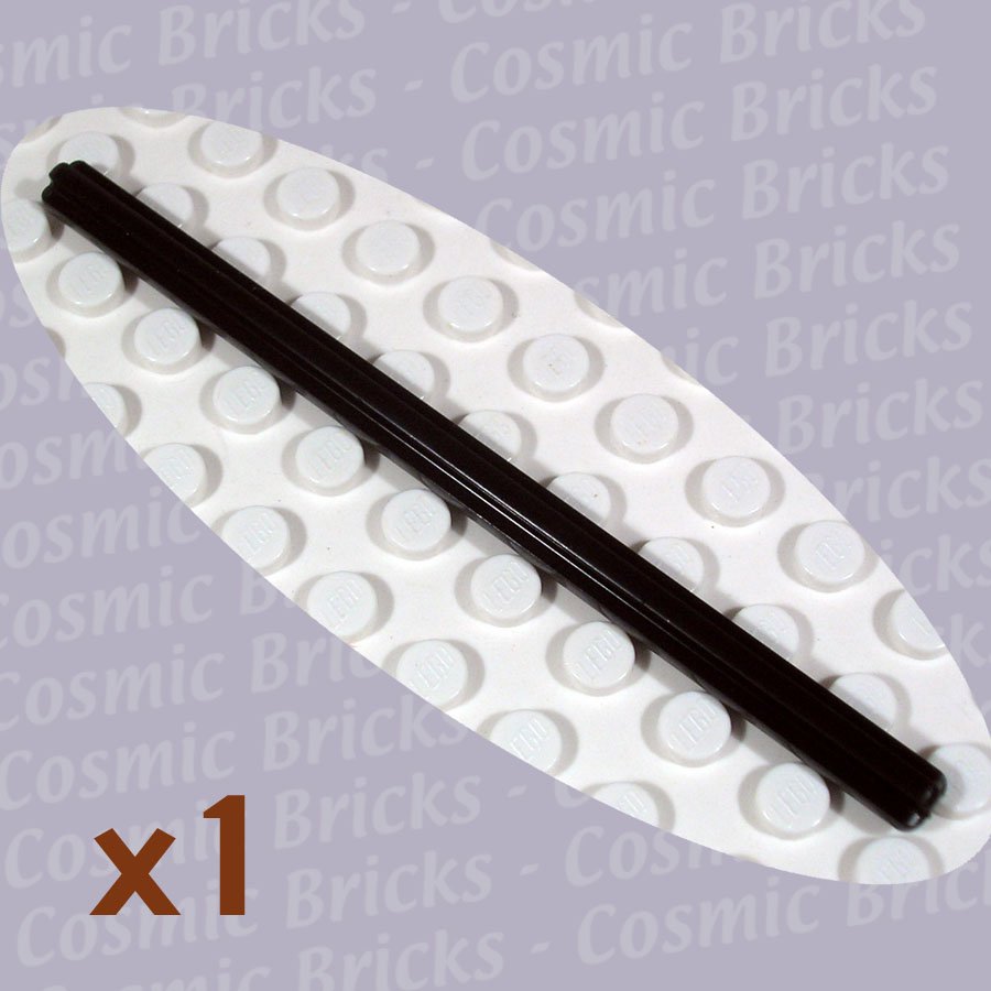 Tordenvejr Cordelia redaktionelle LEGO Black Technic Axle 10L 373726 3737 (single,N)