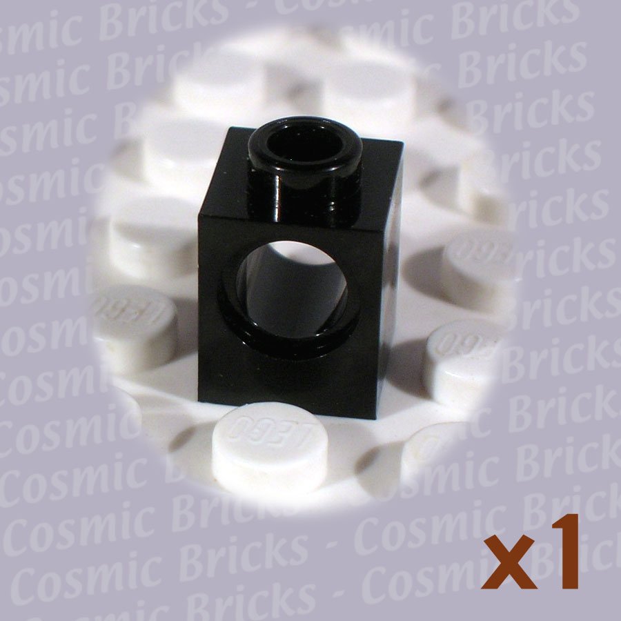 10 x Lego Black TECHNIC BRICK 1X1-654126 Parts & Pieces 