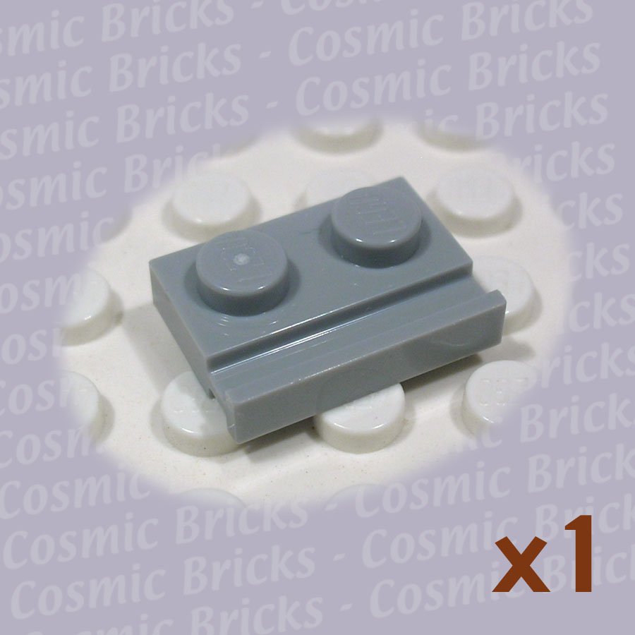 Slide LEGO Plate 1x2 with Door Rail Packs of 8 Design 32028 