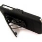 Hybrid Protective iPhone 4 4S Hard Case & Soft Feel with Holster - Black