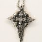 CROSS  PENDANT WITH STEANLESS STEEL CHAIN 