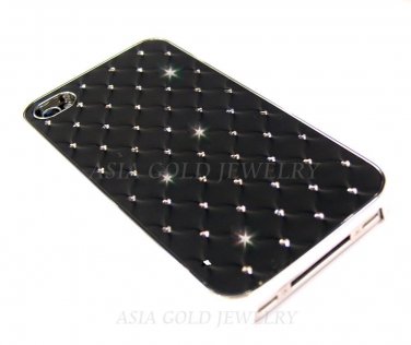 Delux Hard case chrome / &Acirc;&nbsp;Bling Crystal &Acirc;&nbsp;Case Cover For Apple iPhone 4S 4G 4GS