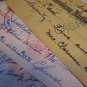 Vintage 1940s Bank Checks