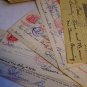Vintage 1940s Bank Checks