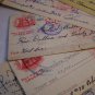 Vintage 1940s Bank Checks
