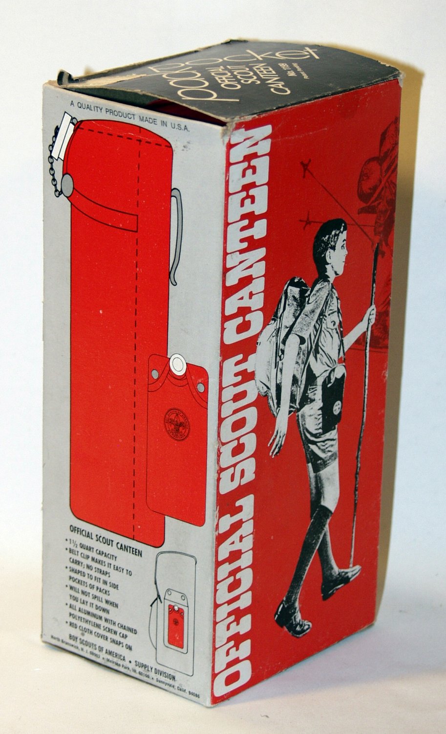 Boy Scout Canteen Belt Clip With Pouch Regal