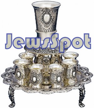 3 leg wine divider for kidush