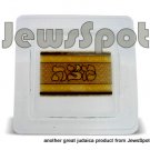 GLASS MATZAH PLATE BRO30 CM