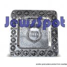 SQUARE MATZA TRAY "KINGS MATZA" 31CM.