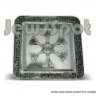 SQUARE MATZAH PLATE "CHEN"