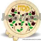 PASSOVER COVER "POMAGRANADE" BEADS, 43 CM