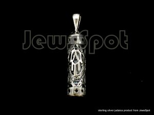 PENDANT- MEZUZAH "HAMSA" 3 CM