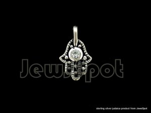 PENDANT- HAMSA, STONE, 1. 8 CM