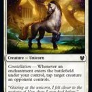 4 x Theros Beyond Death Captivating Unicorn (playset)