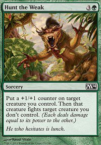 4 x Magic 2014 (M14) Hunt the Weak (playset)