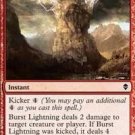 4 x Zendikar Burst Lightning (playset)