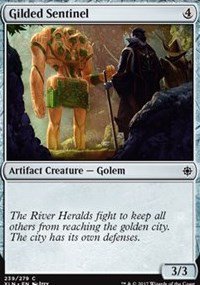 4 x Ixalan Gilded Sentinel (playset)
