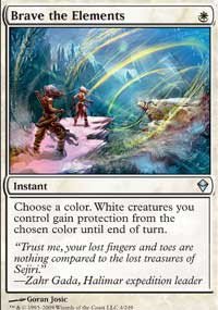 Zendikar Brave the Elements