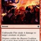 4 x Ixalan Unfriendly Fire (playset)
