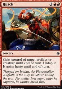 4 x Ixalan Hijack (playset)