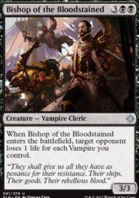 Foil Ixalan Bishop of the Bloodstained