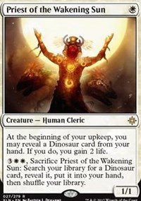 Foil Ixalan Priest of the Wakening Sun