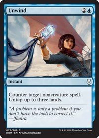 4 x Dominaria Unwind (playset)