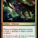4 x Rivals of Ixalan Raging Regisaur (playset)