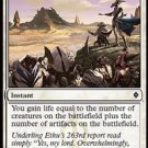 4 x New Phyrexia War Report (playset)