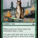 4 x Guilds of Ravnica Generous Stray (playset)