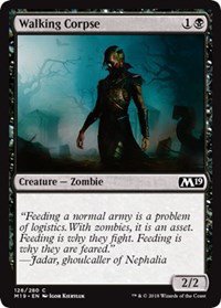 4 x Magic 2019 (M19) Walking Corpse (playset) Not Mystery Booster
