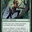 Foil Dominaria Llanowar Scout