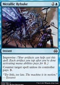 4 x Aether Revolt Metallic Rebuke (playset)